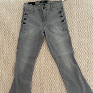 J BRAND 27 RESONANCE MID-RISE CROP-BOOT